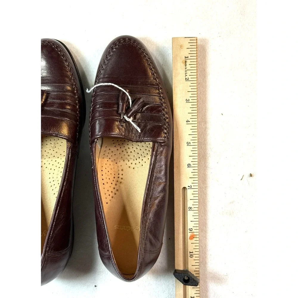 Vintage Stacy Adams Oxford Dress Shoes Mens 8 Oxblood